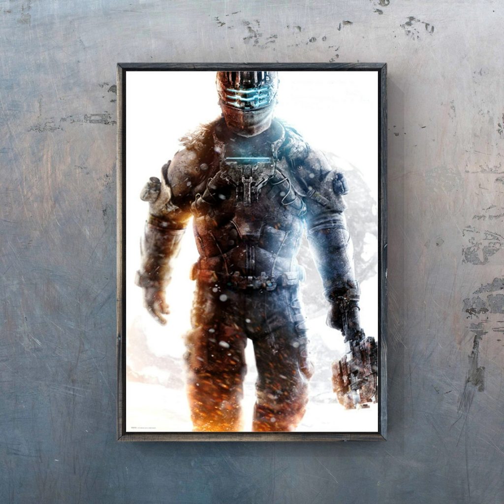 Dead Space 3 Video Game Poster PC PS4 Exclusive Role playing RPG Game Canvas Custom Poster 5 - Dead Space Shop
