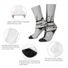 Funny Crazy Sock for Men Remake Black Hip Hop Harajuku Dead Space Game Happy Pattern Printed 2 - Dead Space Shop