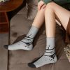 Funny Crazy Sock for Men Remake Black Hip Hop Harajuku Dead Space Game Happy Pattern Printed 5 - Dead Space Shop