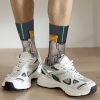 Funny Happy Men s Socks Cutter Vintage Harajuku Dead Space Game Hip Hop Seamless Crew Crazy 4 - Dead Space Shop