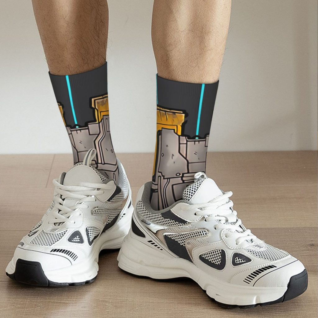 Funny Happy Men s Socks Cutter Vintage Harajuku Dead Space Game Hip Hop Seamless Crew Crazy 4 - Dead Space Shop