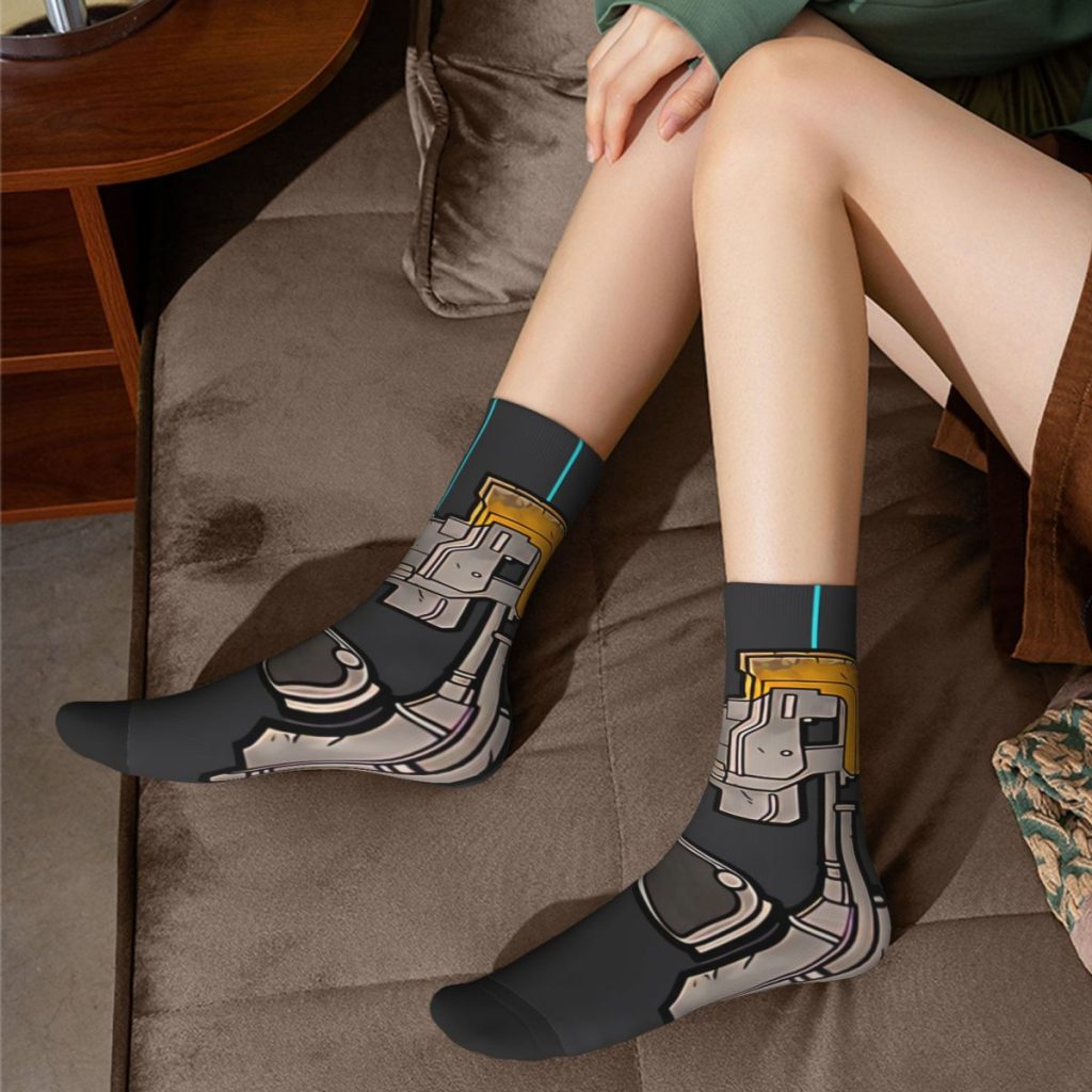 Funny Happy Men s Socks Cutter Vintage Harajuku Dead Space Game Hip Hop Seamless Crew Crazy 5 - Dead Space Shop