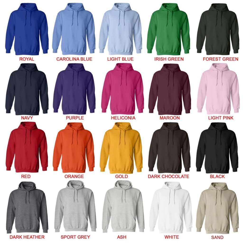 hoodie color chart - Dead Space Shop