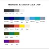 tank top color chart - Dead Space Shop